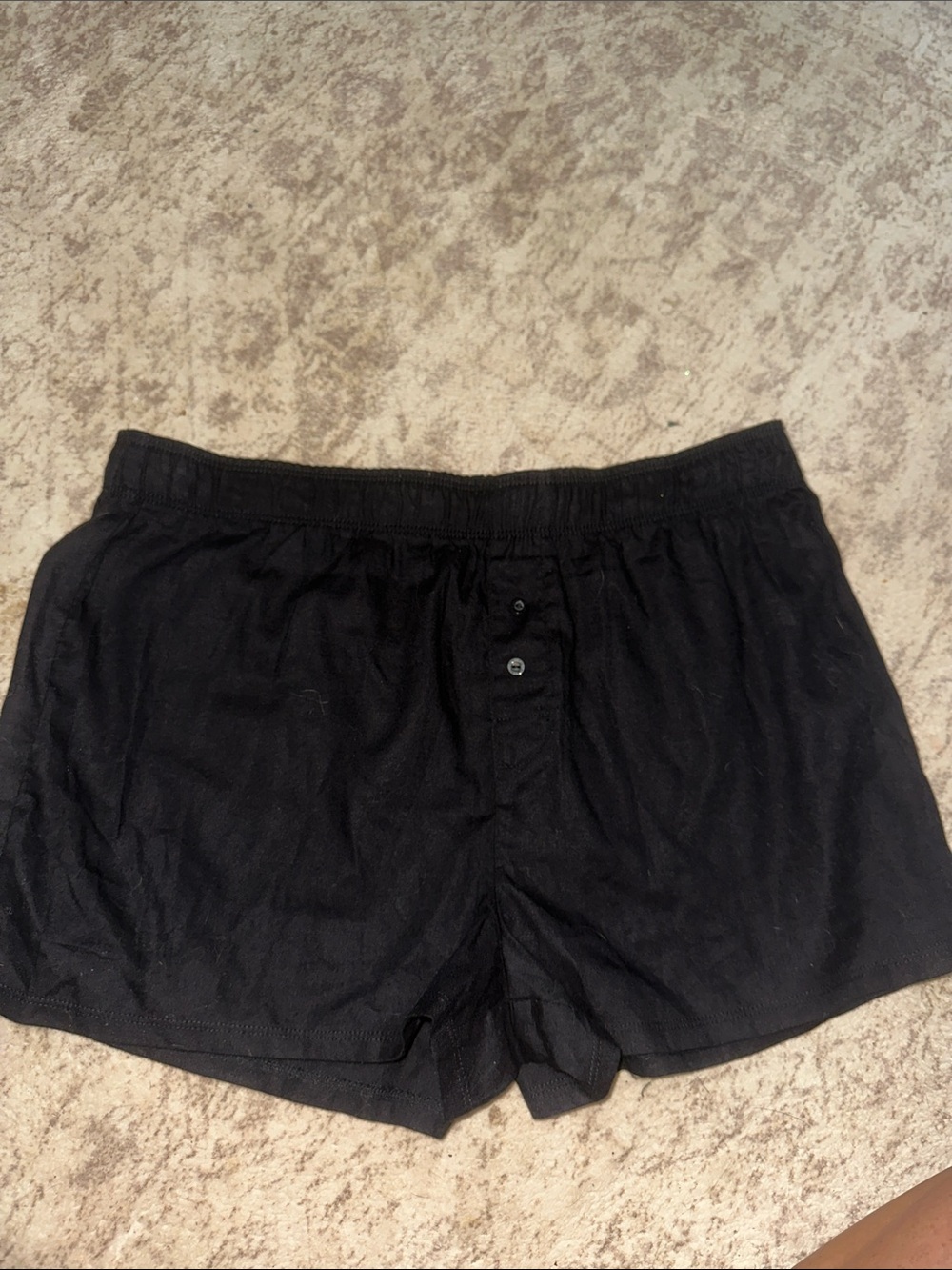 NWT PINK Victoria’s Secret Black Sleep Shorts Tropical Sunset Logo Size Small